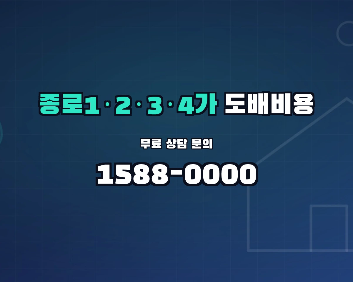 서울특별시 종로구 종로1·2·3·4가동 도배비용 상담 배너 - 1588-0000